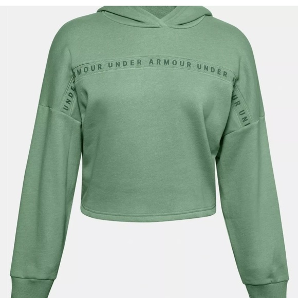 Jackets & Blazers - Under Armour Tech Terry Hoodie in Foster Green